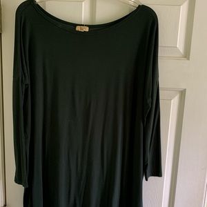 Deep Green Piko Dress Women’s size S